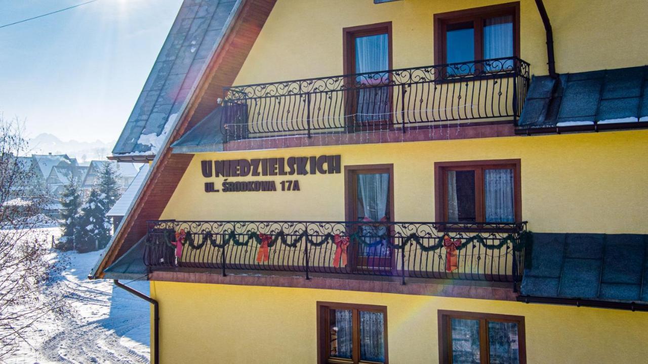 Dom Wypoczynkowy U Niedzielskich Bialka Tatrzanska Eksteriør bilde